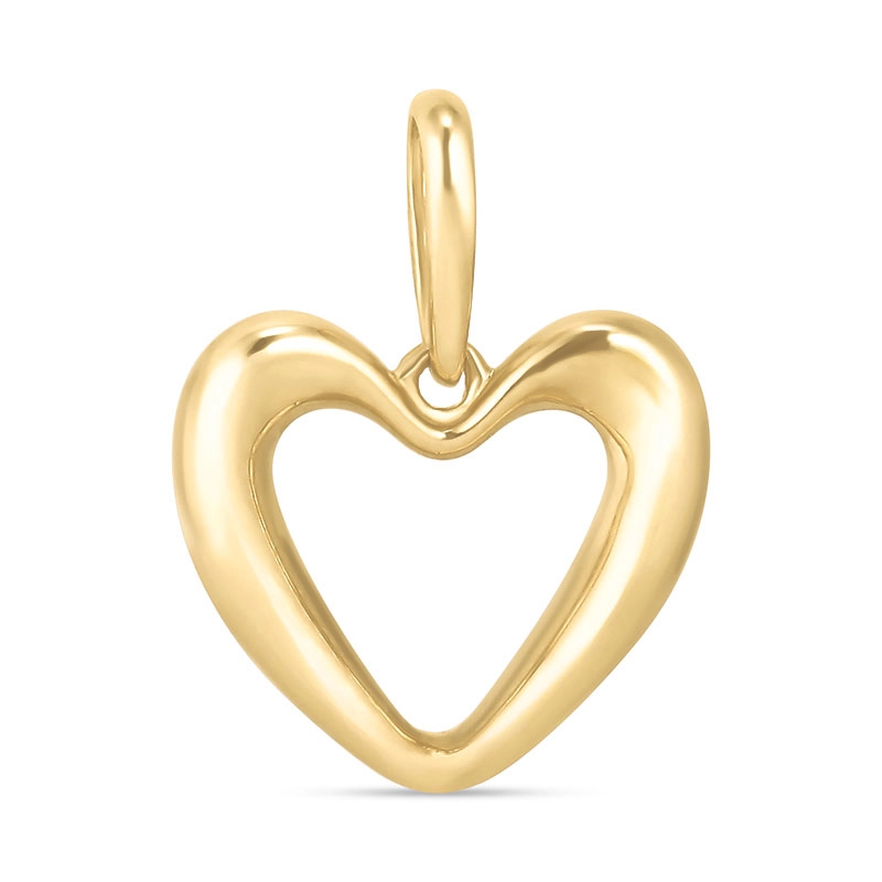 Herz Anhänger aus 9 Karat Gold - Gold Collection - Herzanhänger - Schöne Herz Anhänger in elegantem Design