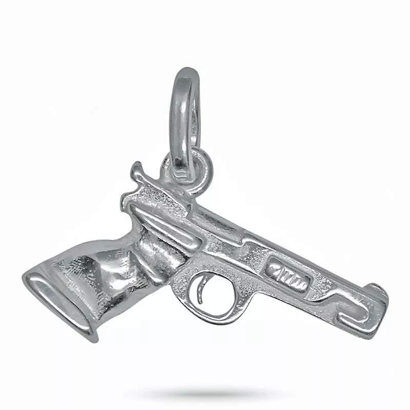 Pistole Anhänger aus Silber - Anhänger aus Silber