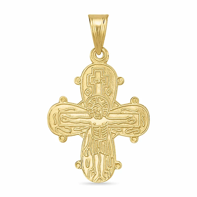 18 x 24 mm Gold Dagmarkreuz aus 8 Karat Gold - Amoré - Anhänger