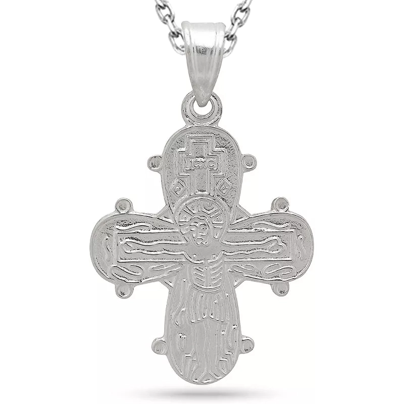 Dagmarkreuz Halskette aus Silber und Anhänger aus Silber - Amoré - Dagmarkreuze aus Silber – Schöne Silber-Dagmarkreuze