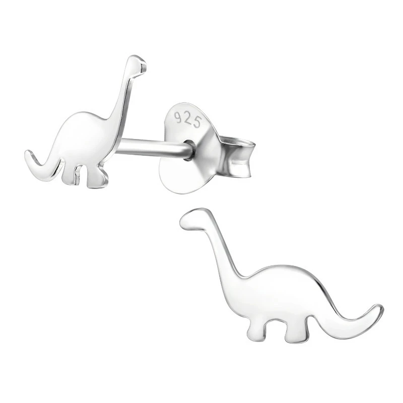 Dino Kinderohrringe in Silber - Little Ones - Ohrringe