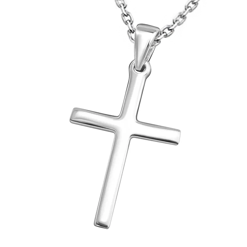Kreuz Halskette aus Silber und Anhänger aus Silber - Kreuzanhänger - Schöne Kreuz Anhänger, Kauf Kreuzanhänger hier
