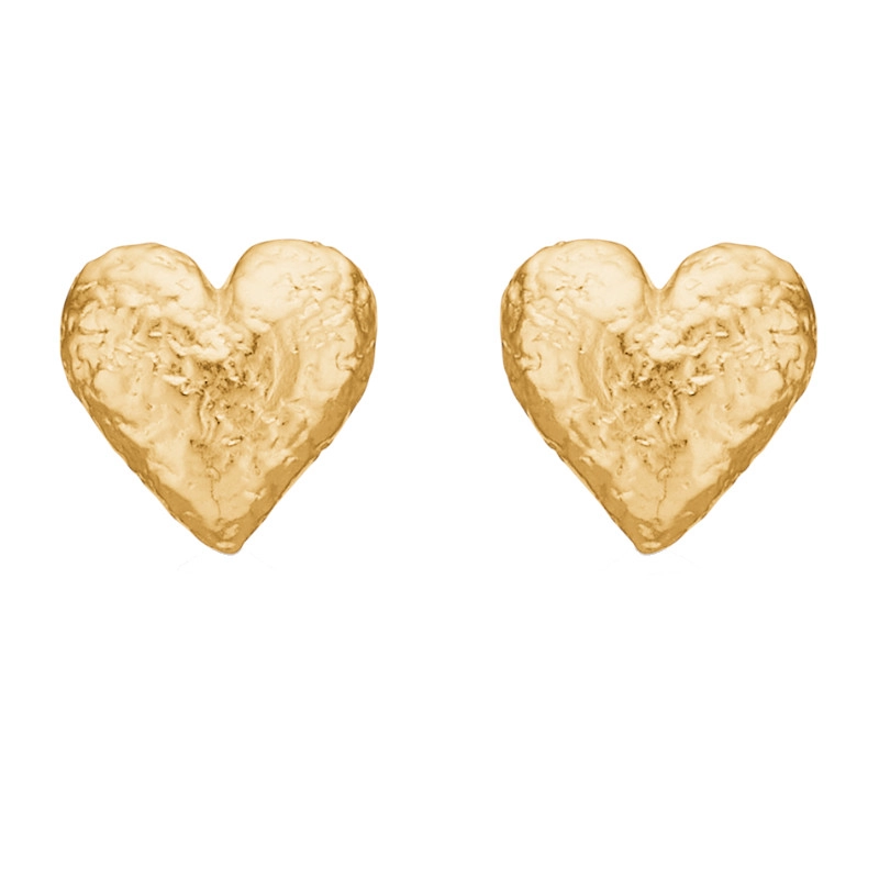 Studio Z Amour Heart Ohrringe in vergoldetem Sterlingsilber - Schmuck - Günstige Schmuck online kaufen hier auf Chanti