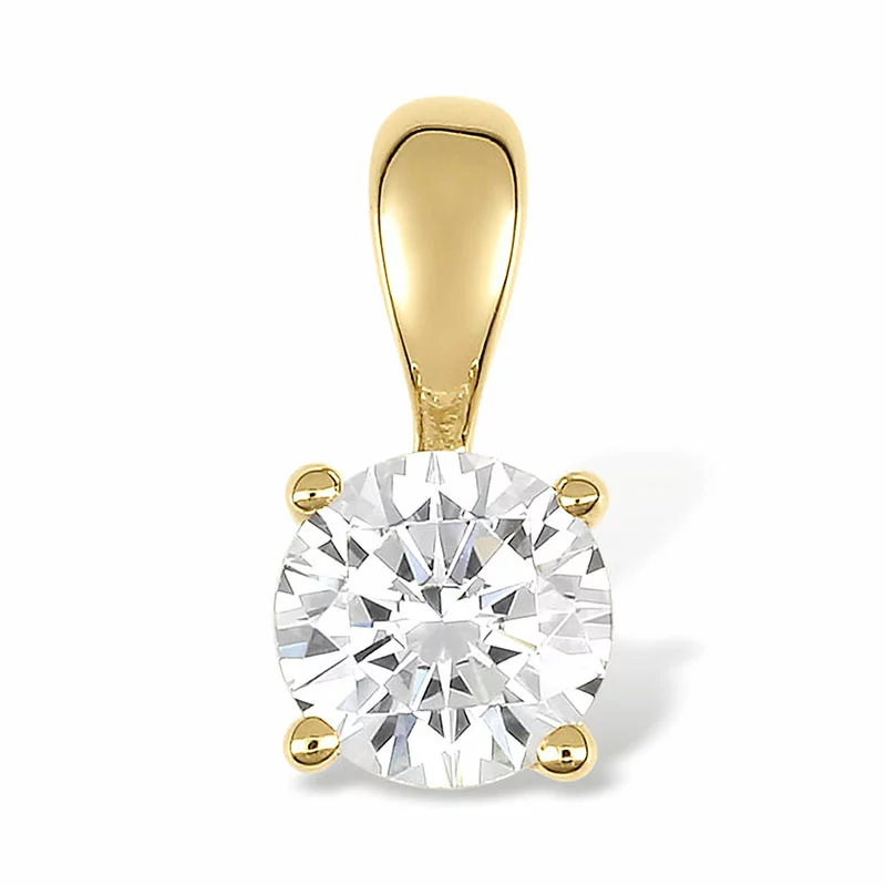 Anhänger aus 9 Karat Gold - Gold Collection - Runder Anhänger - Günstiger Anhänger für jeden Geschmack