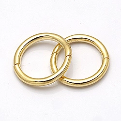 12 mm Scrouples Kreole in vergoldetem Sterlingsilber - Rund Ohrringe - Schöne Runder Ohrringe in modernen Designs