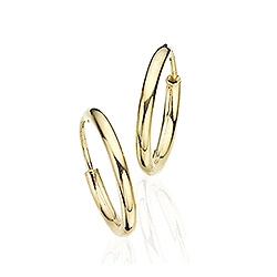 13 mm Scrouples Kreole in 14 Karat Gold - Scrouples schmuck