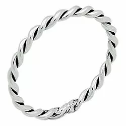 strukturierter Ring aus Silber - Ringe aus Silber