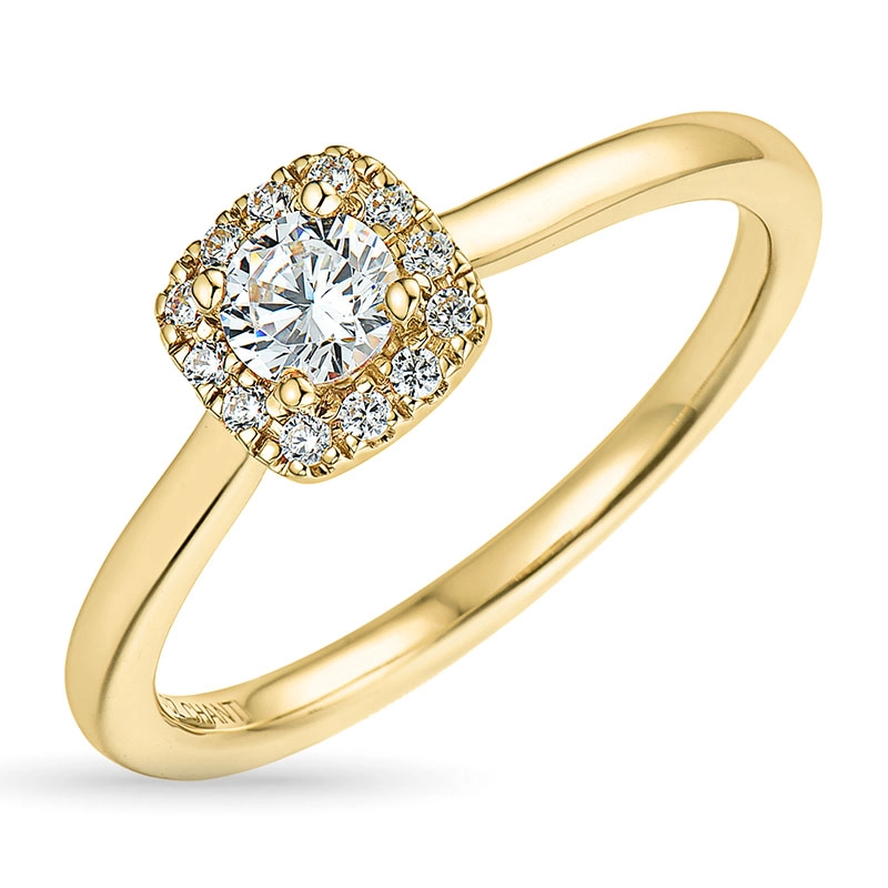 Zirkon Ring aus 9 Karat Gold - Zirkonia Ring - Finden Sie stilvollen Zirkon Ringe hier