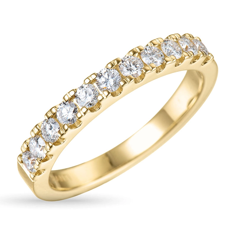 Zirkon Ring aus 9 Karat Gold - Memoirering mit Zirkon - Finden Sie schöne Zirkon Memoireringe
