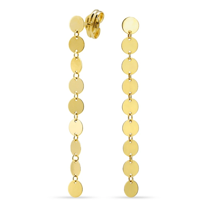 Ohrringe in 9 Karat Gold - Gold Collection - Gold Ohrringe