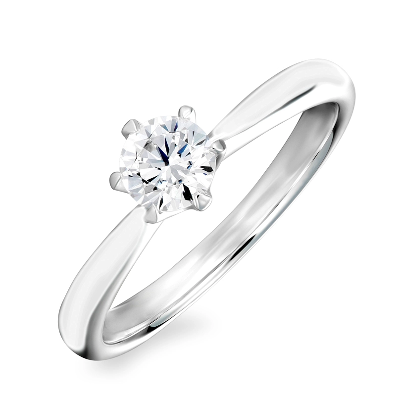 Zirkon Solitärring aus Silber - Solitär Ring - Modernen Solitärringe, kaufen eine Solitärring hier