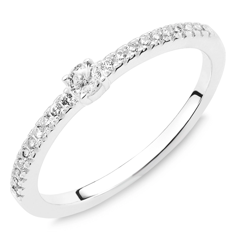 Zirkon Ring aus Silber - Schmuck - Günstige Schmuck online kaufen hier auf Chanti