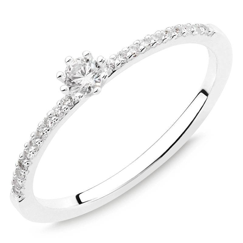 Zirkon Ring aus Silber - Schmuck - Günstige Schmuck online kaufen hier auf Chanti