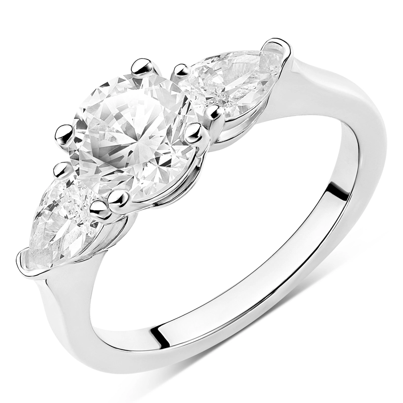 Zirkon Ring aus Silber - Schmuck - Günstige Schmuck online kaufen hier auf Chanti