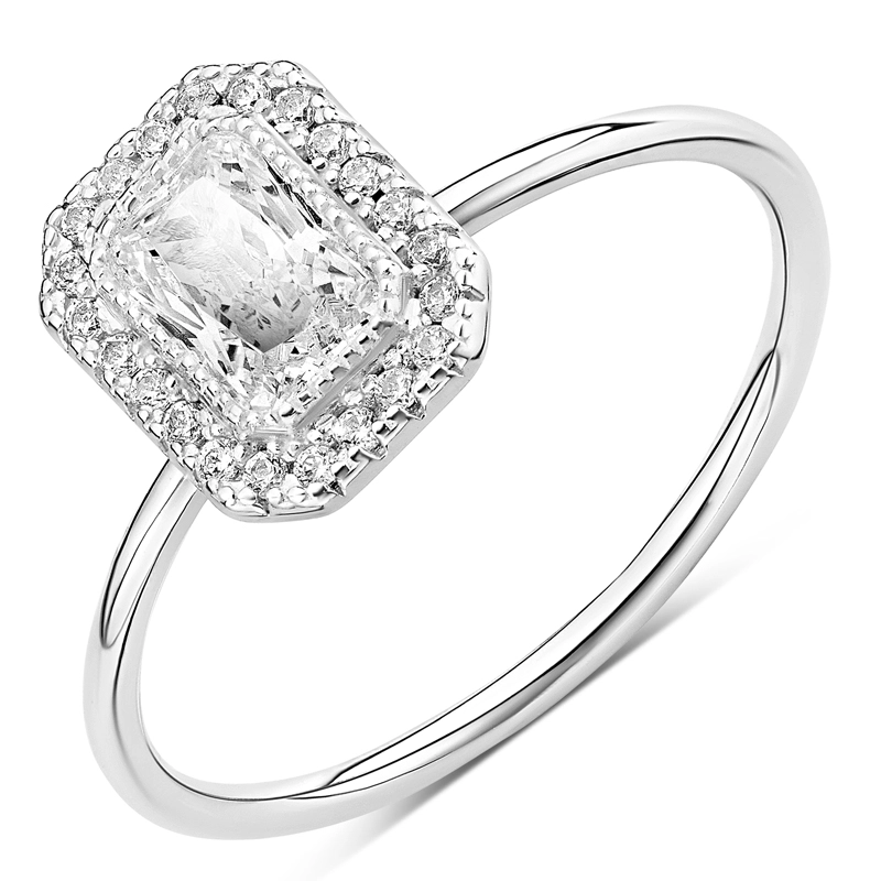 Zirkon Ring aus Silber - Schmuck - Günstige Schmuck online kaufen hier auf Chanti