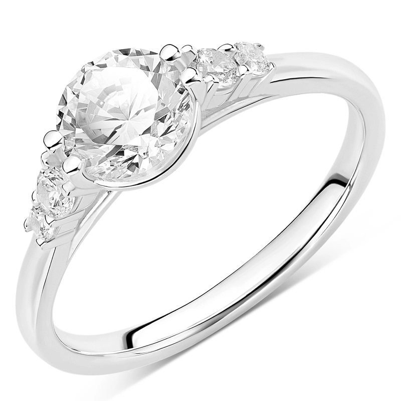 Zirkon Ring aus Silber - Schmuck - Günstige Schmuck online kaufen hier auf Chanti