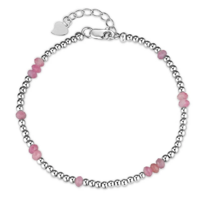 Schmuckstein Armband mit hematite und Quarz - Loom Stones - Quarzarmbänder - Bestellen Sie schöne Armbänder mit Quarz