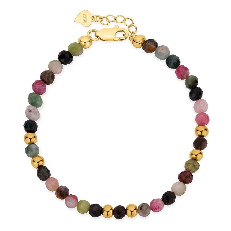 Armband mit Turmalin - Loom Stones - Schwarze Armbänder - Finden Sie ein schönes Armband in Schwarz