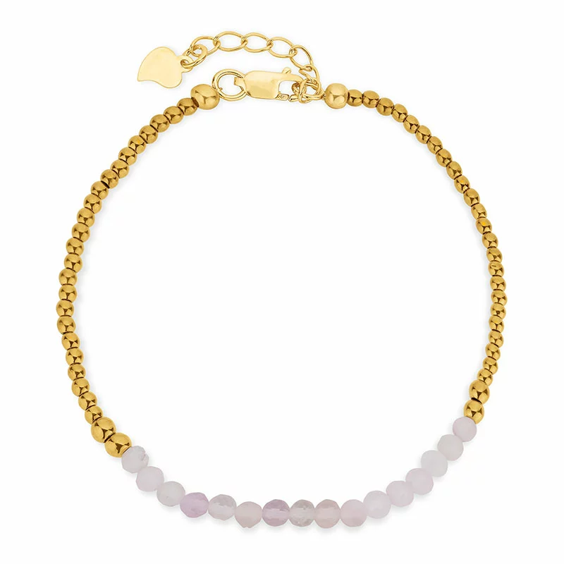 Armband mit Amethyst und hematite - Schwarze Armbänder - Finden Sie ein schönes Armband in Schwarz