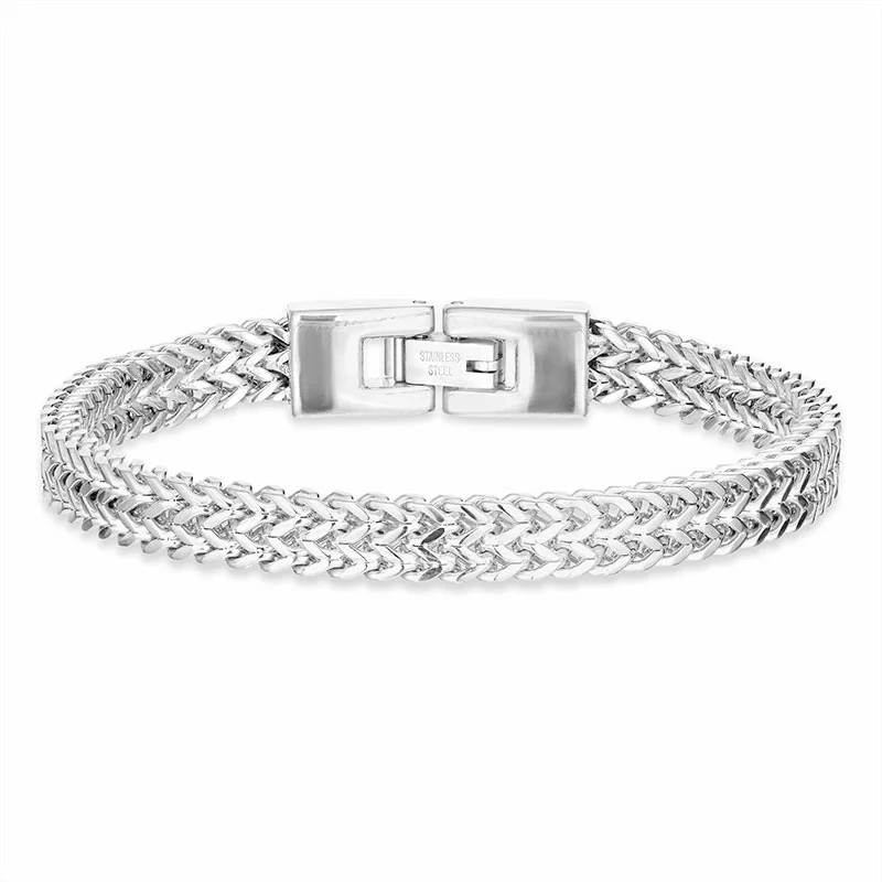 Armband aus Stahl x 6 mm - Armband aus Stahl – Tolle Stahl Armbänder online