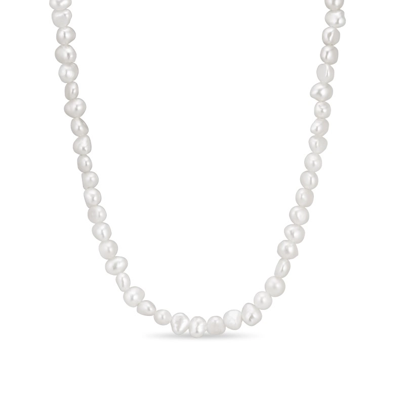 6 mm Halskette mit Süßwasserperle - Perlenschmuck - Schmuckstücke mit Perlen - Schnelle Lieferung