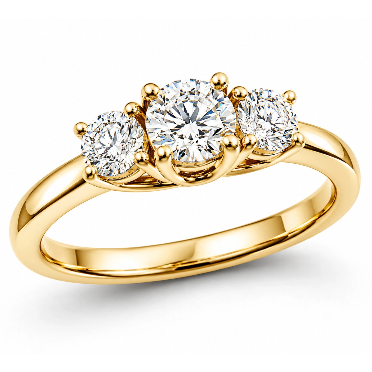 lab grown Diamant Ring in 14 Karat Gold 0,30 ct 0,40 ct - Schmuck - Günstige Schmuck online kaufen hier auf Chanti