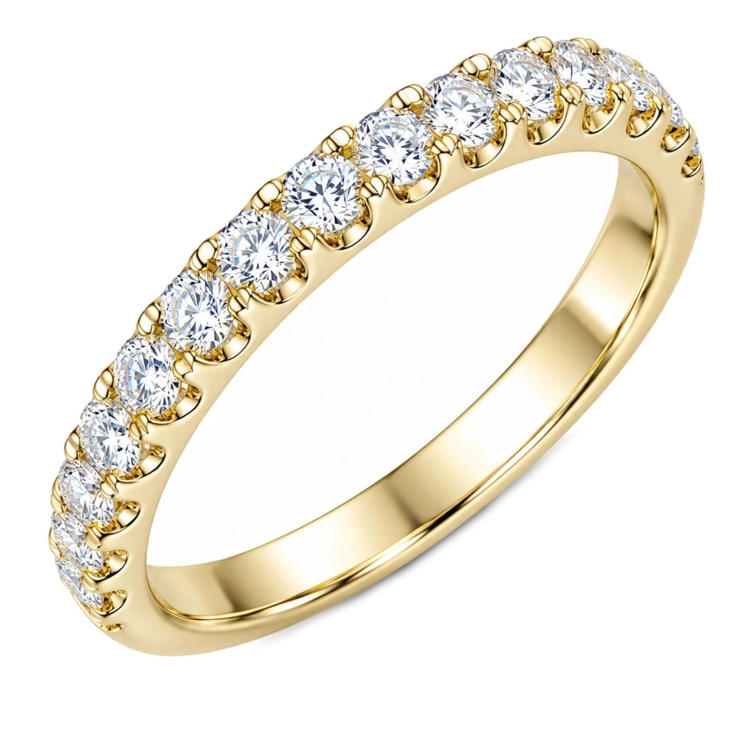lab grown Diamant Ring in 14 Karat Gold 0,51 ct - Schmuck - Günstige Schmuck online kaufen hier auf Chanti