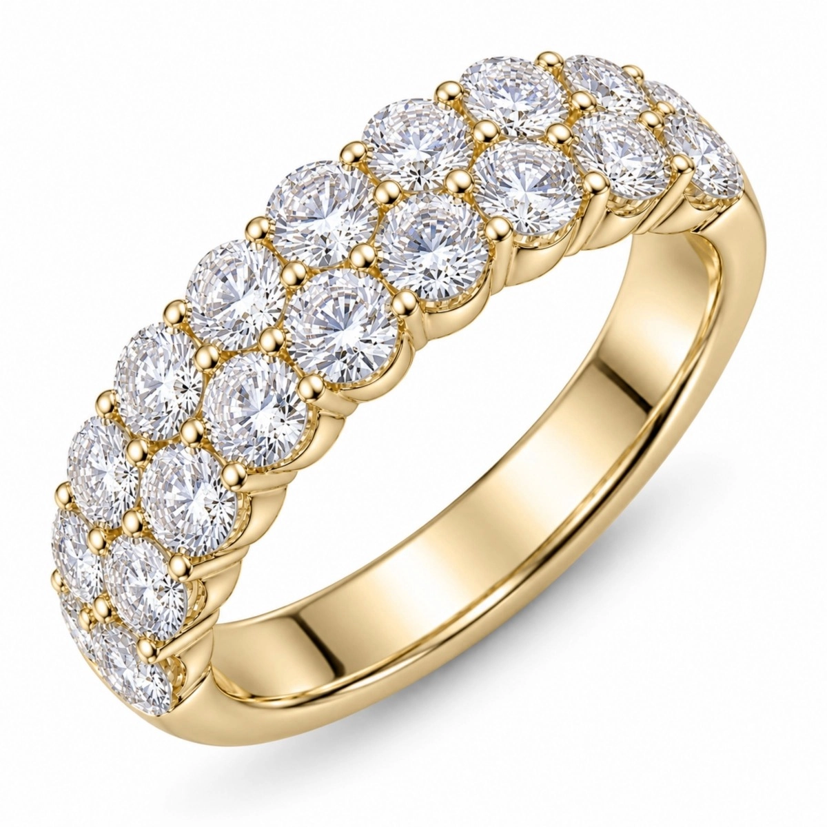 lab grown Diamant Ring in 14 Karat Gold 2,5 ct - Schmuck - Günstige Schmuck online kaufen hier auf Chanti