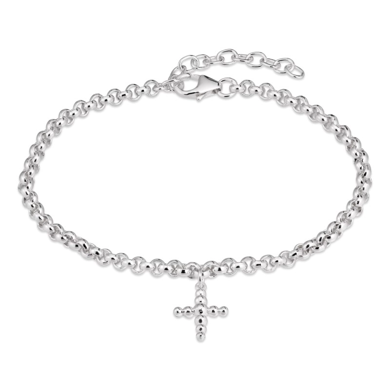 Kreuz Armband aus Silber - Amoré - Kreuz Armband - Schöne Armbänder mit Kreuz Online