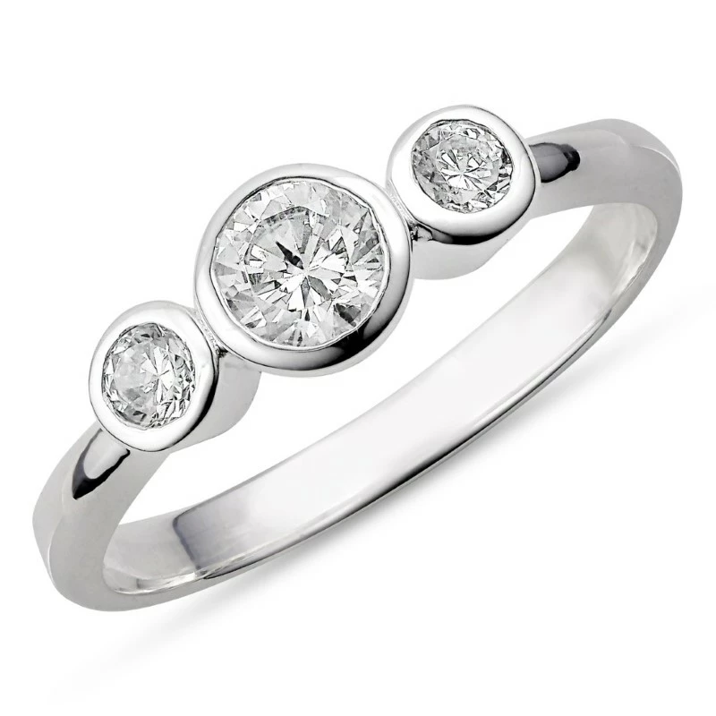 Zirkon Ring aus Silber - Zirkonia Ring - Finden Sie stilvollen Zirkon Ringe hier