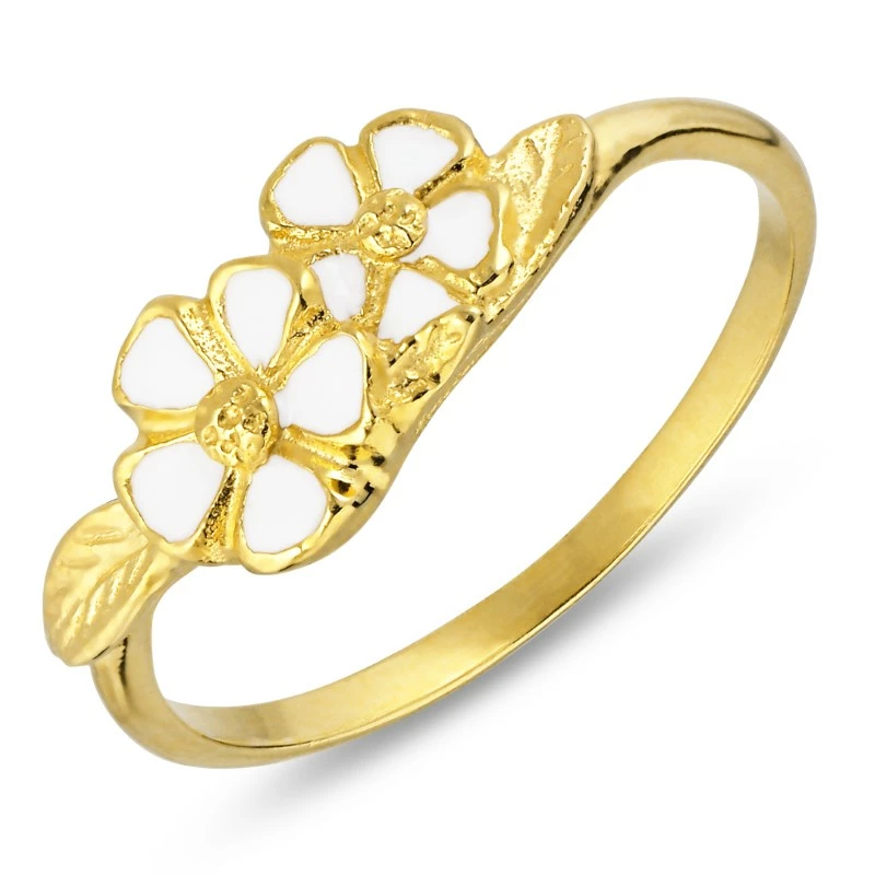 Marguerite Ring aus vergoldetem Sterlingsilber - Marguerite Ringe