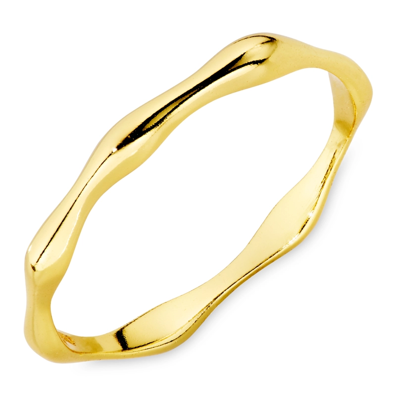 Ring aus vergoldetes Messing - Eliné - Ringe