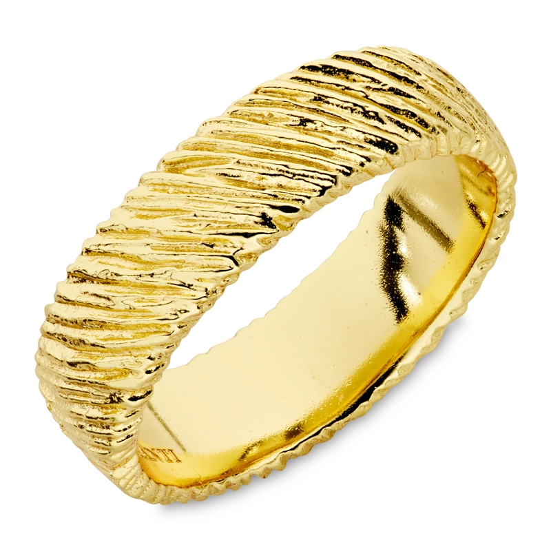 Ring aus vergoldetes Messing - Eliné - Ringe
