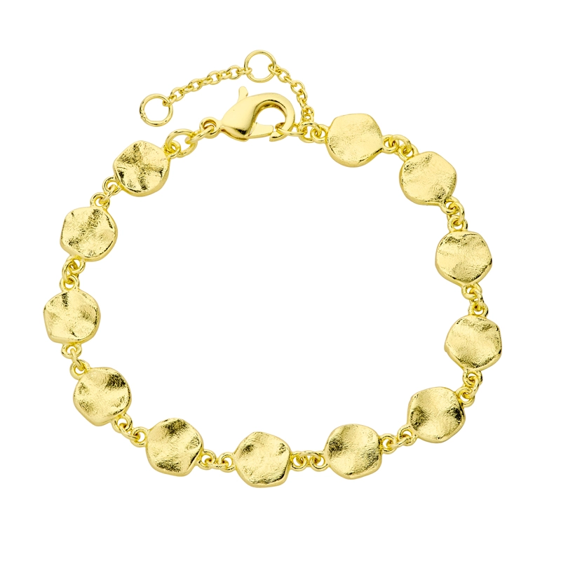 Armband aus vergoldetes Messing - Eliné - Armbänder
