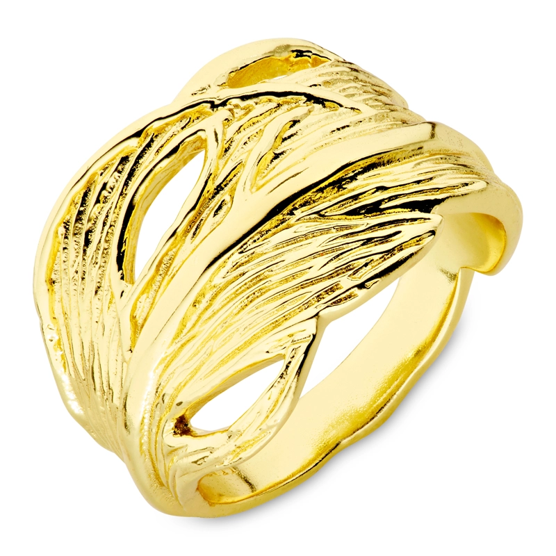 Ring aus vergoldetes Messing - Eliné - Ringe