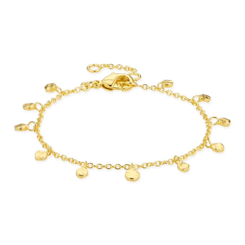 Armband aus vergoldetes Messing - Eliné - Armbänder