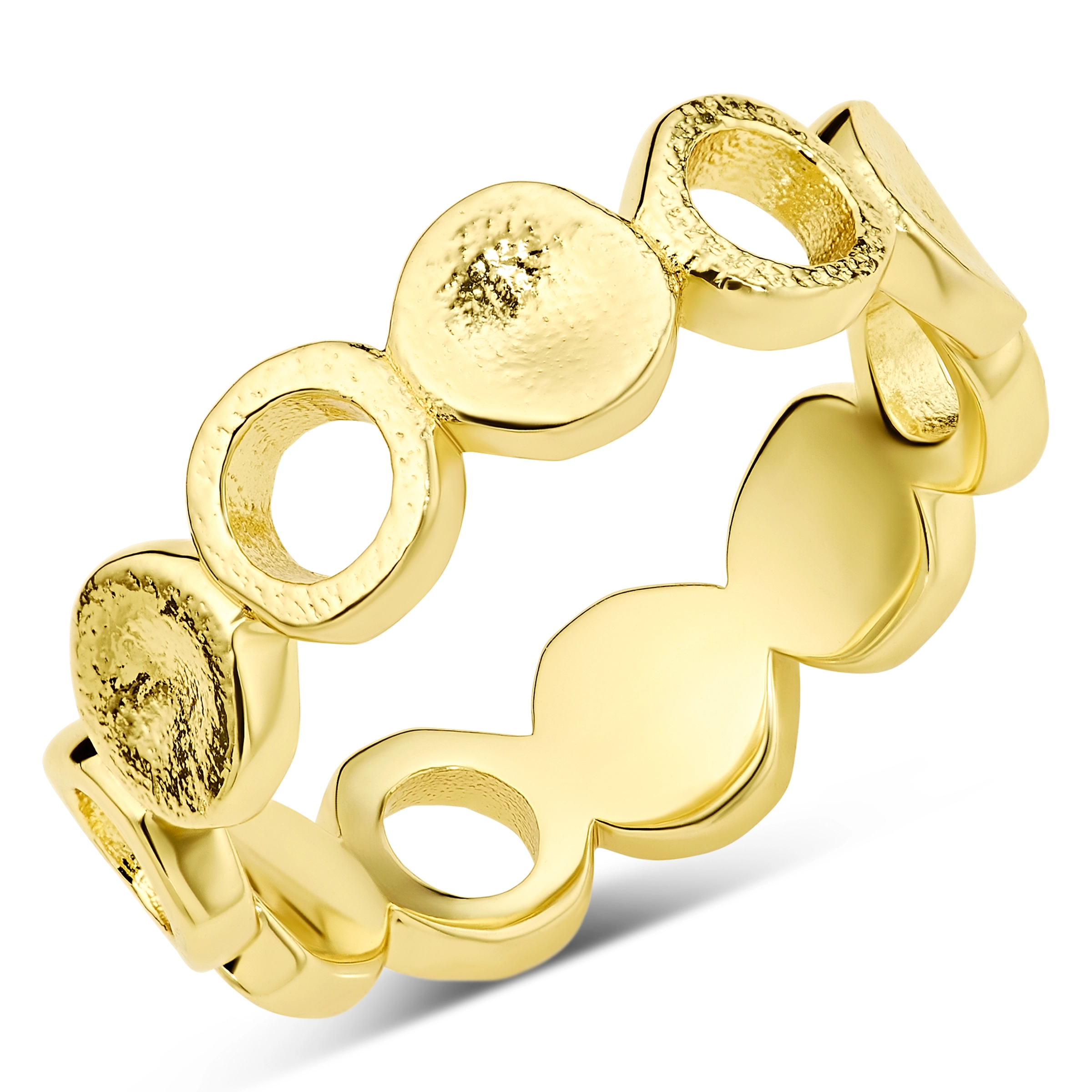 Ring aus vergoldetes Messing - Eliné - Schmuck - Günstige Schmuck online kaufen hier auf Chanti