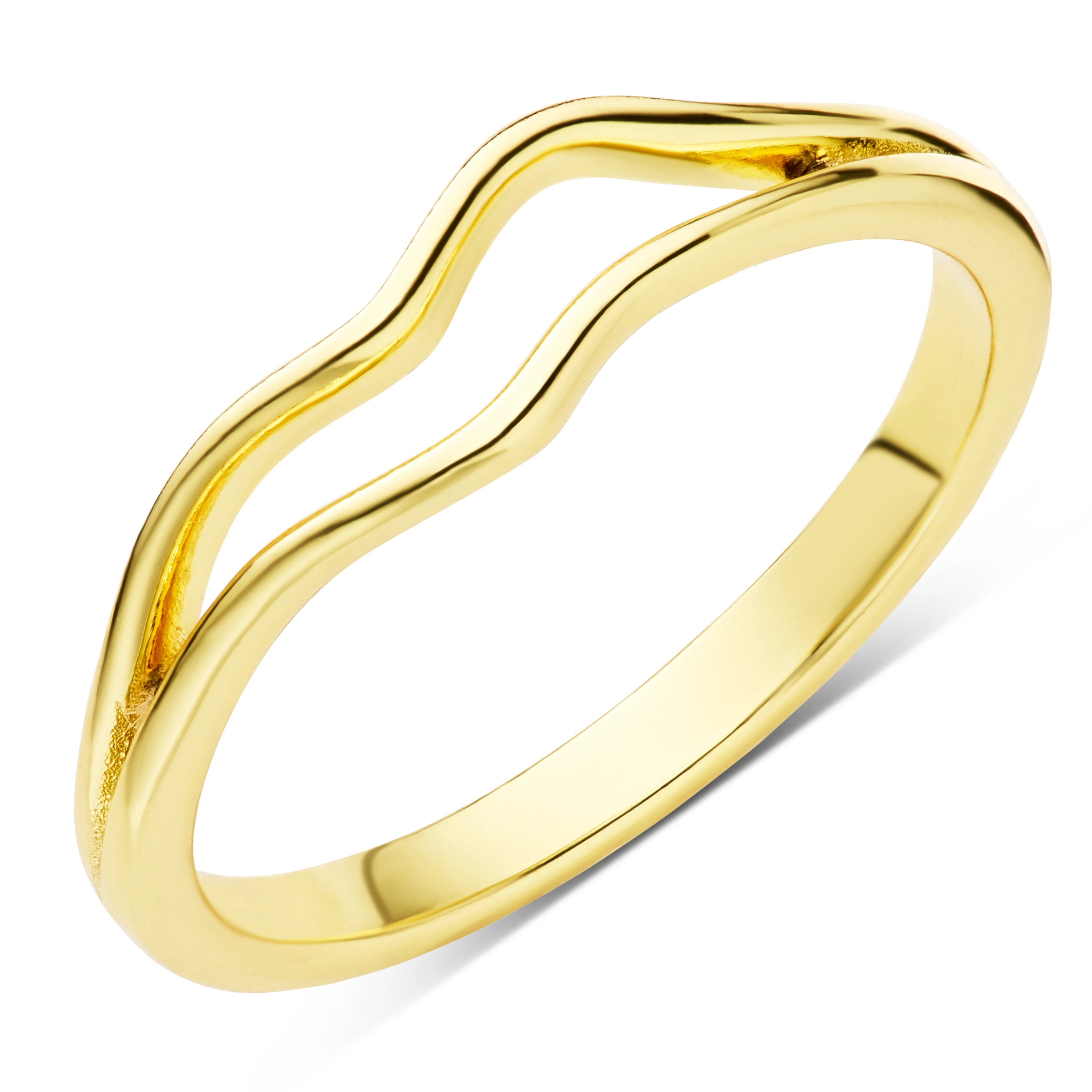 Ring aus vergoldetes Messing - Eliné - Schmuck - Günstige Schmuck online kaufen hier auf Chanti