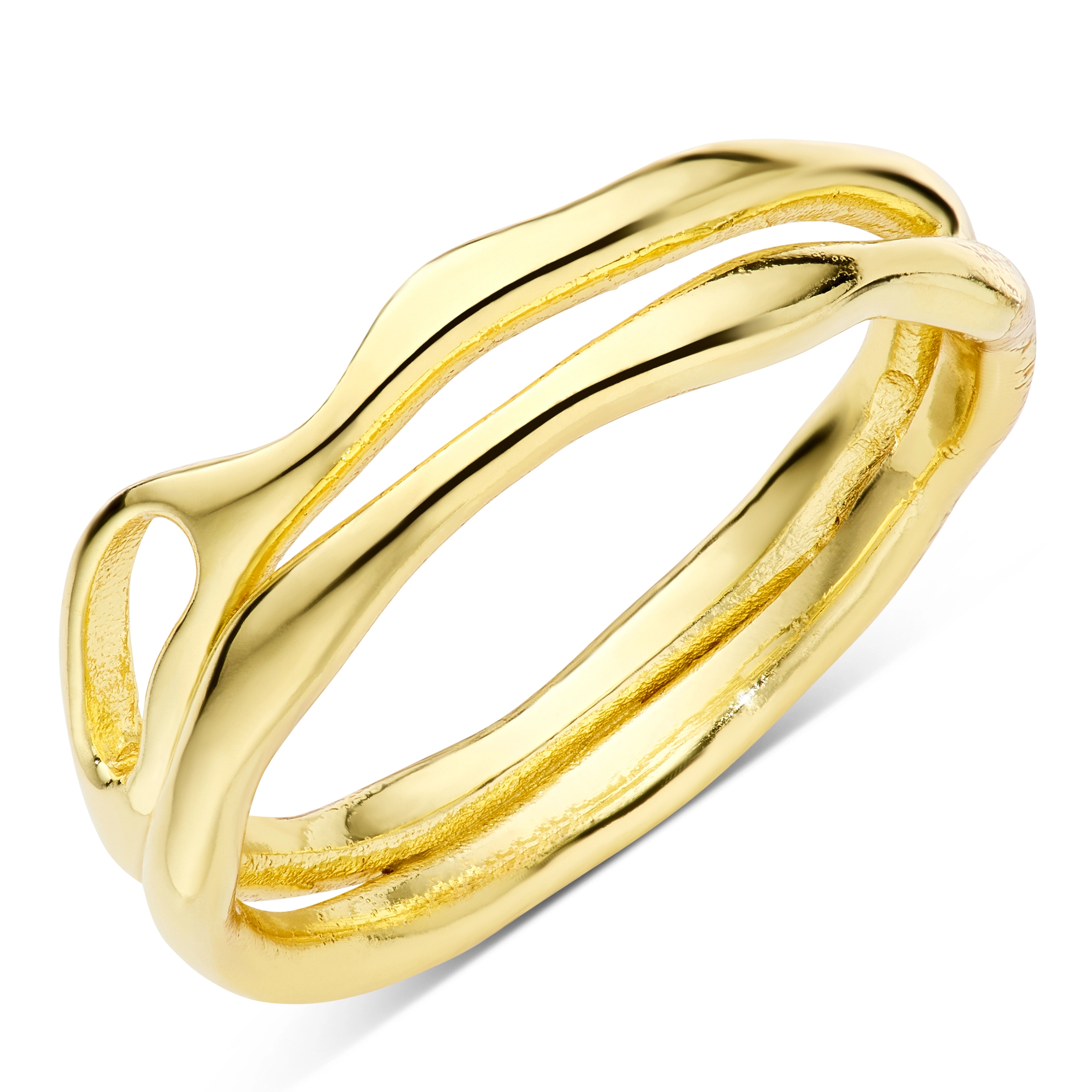Ring aus vergoldetes Messing - Eliné - Schmuck - Günstige Schmuck online kaufen hier auf Chanti
