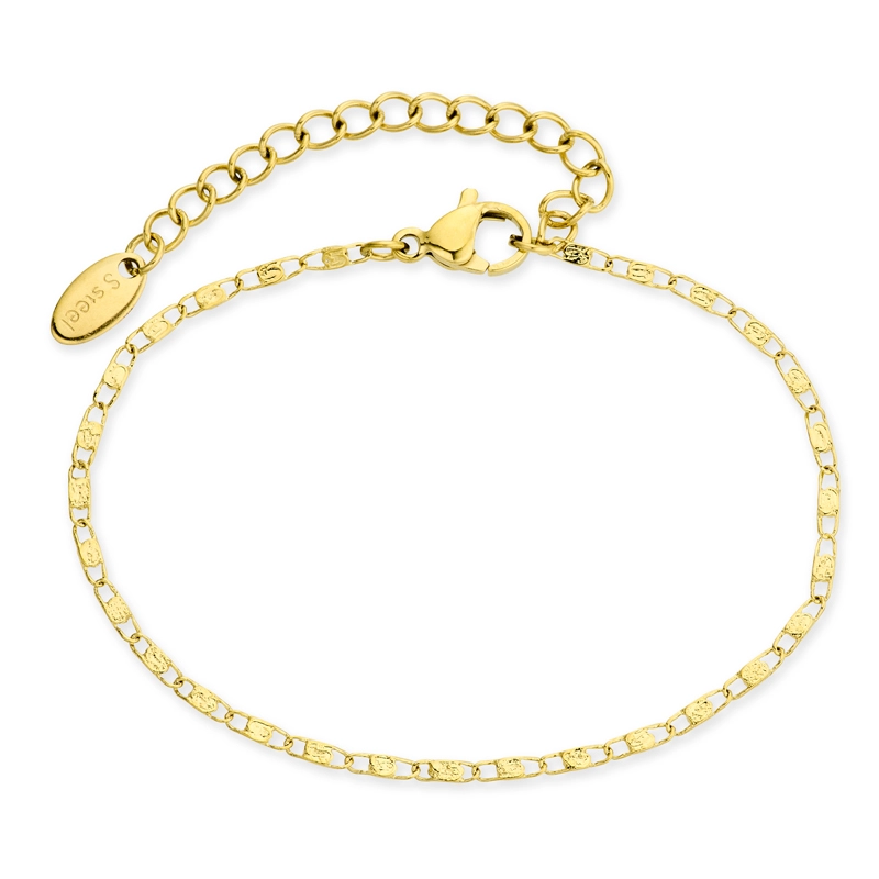Wasserfest Armband aus vergoldetem Edelstahl x 1,7 mm - OCEANA - Schmuck - Günstige Schmuck online kaufen hier auf Chanti