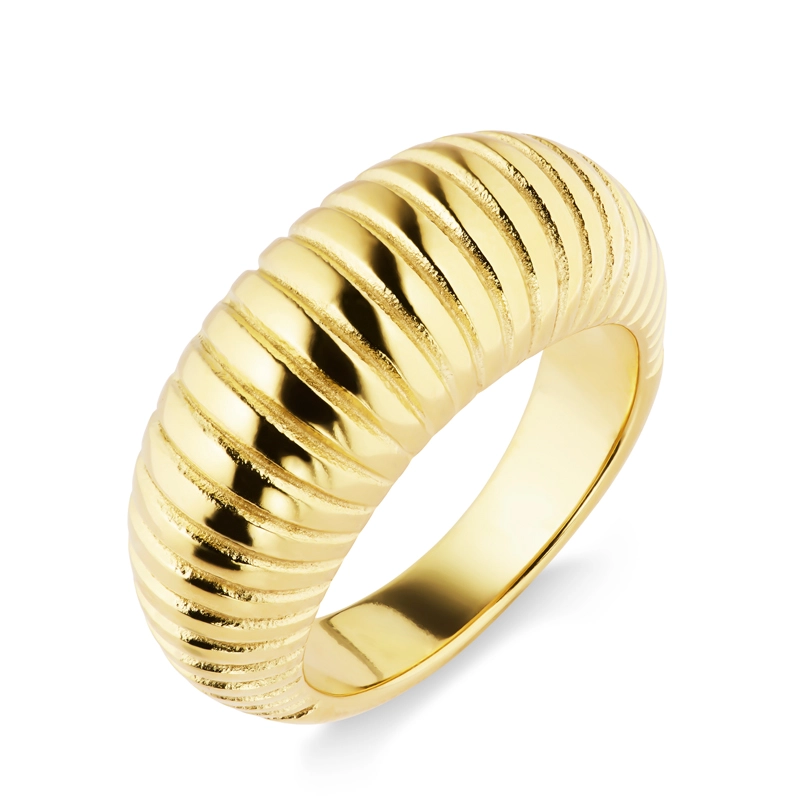 Wasserfest Ring aus vergoldetem Edelstahl - OCEANA - Ringe aus vergoldetem Silber