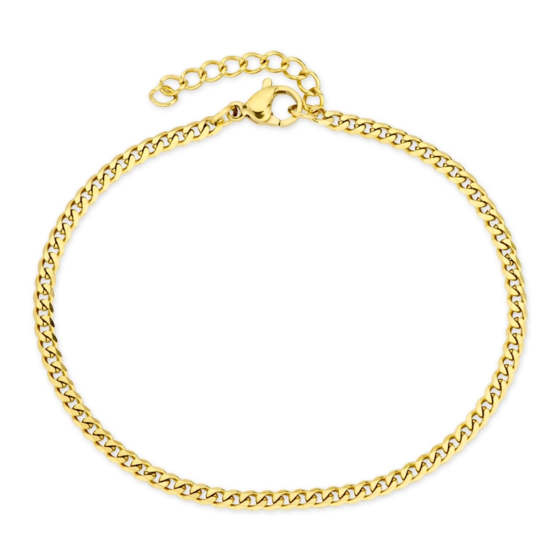Wasserfest Armband aus vergoldetem Stahl - OCEANA - Armbänder