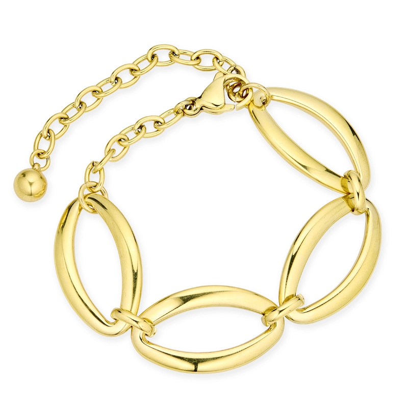 Wasserfest Armband aus vergoldetem Stahl - OCEANA - CHUNKY DREAMS