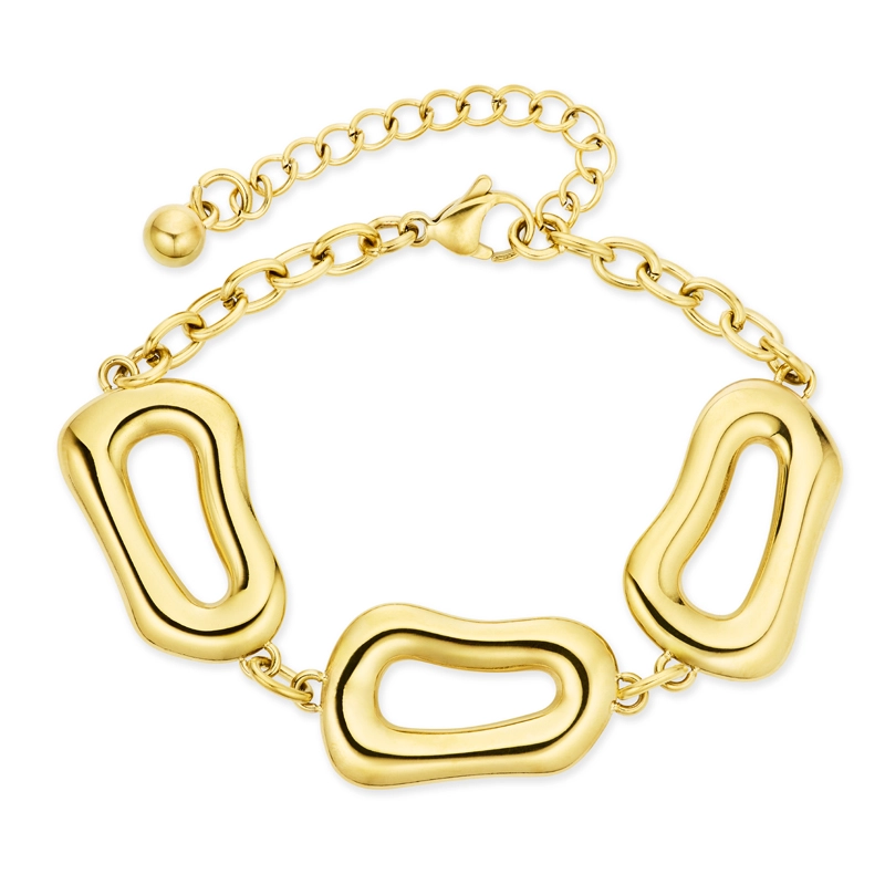 Kollektionsmuster Armband aus vergoldetem Stahl - OCEANA - Schmuck - Günstige Schmuck online kaufen hier auf Chanti