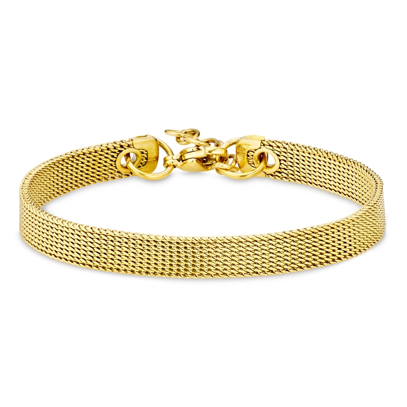 Wasserfest Armband aus vergoldetem Edelstahl x 6 mm - OCEANA - Armbänder