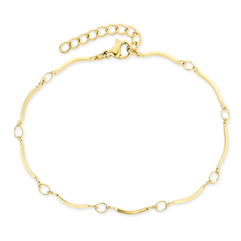Wasserfest Armband aus vergoldetem Edelstahl x 1,0 mm - OCEANA - Schmuck - Günstige Schmuck online kaufen hier auf Chanti