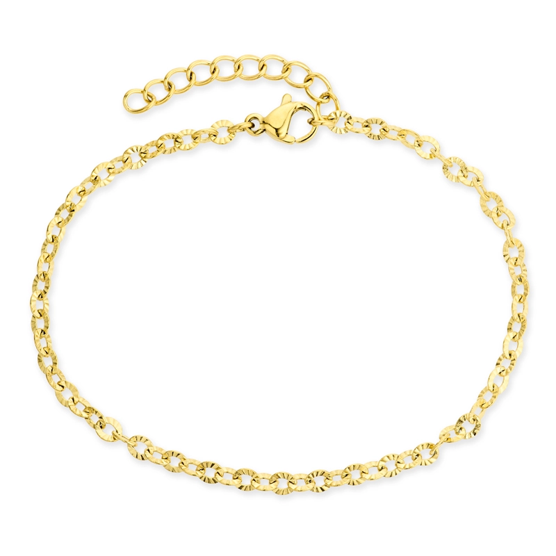 Wasserfest Armband aus vergoldetem Edelstahl x 2,8 mm - OCEANA - Schmuck - Günstige Schmuck online kaufen hier auf Chanti