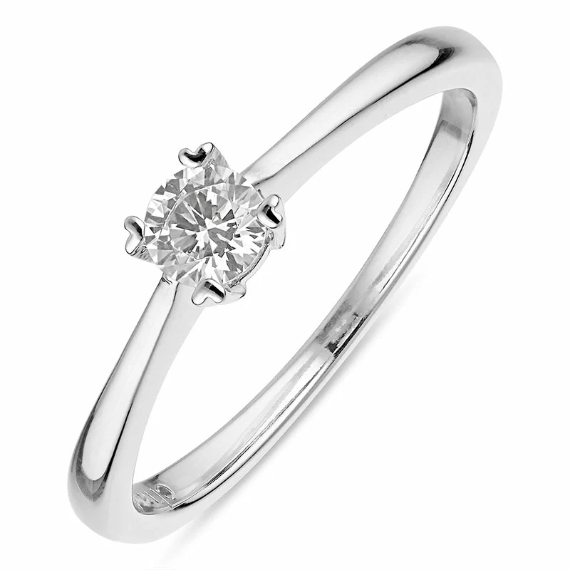 Zirkon Ring aus Silber - Herz Ringe - Kaufen Sie einen schönen Herzring online