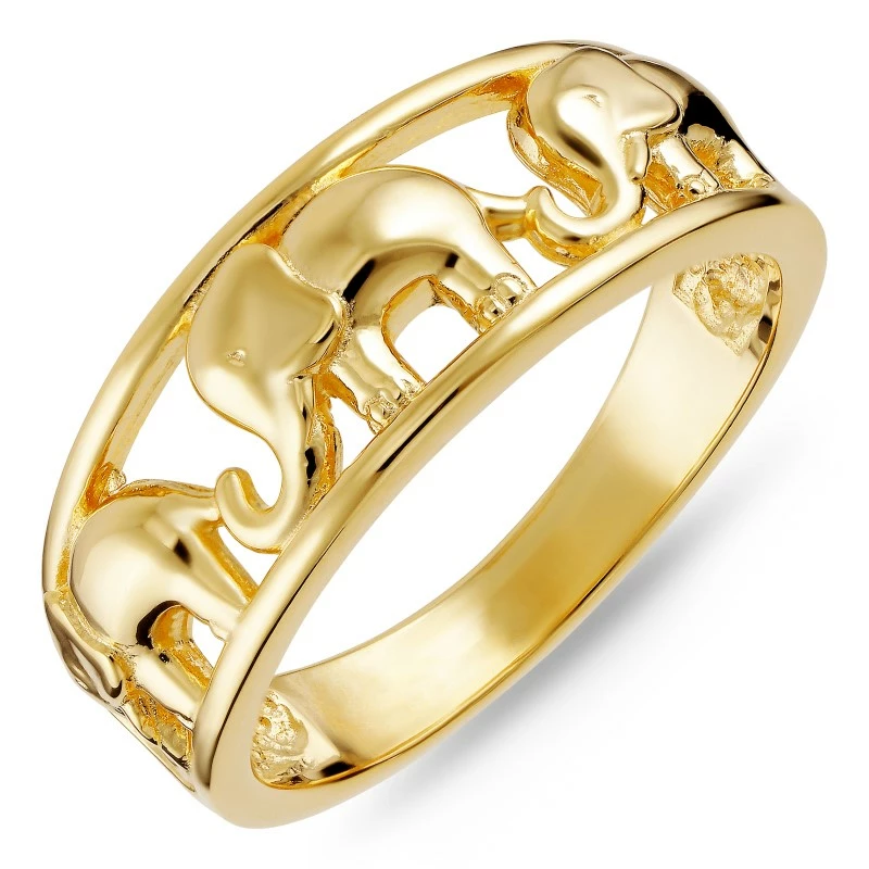 Ring aus vergoldetem Sterlingsilber - Ringe aus vergoldetem Silber