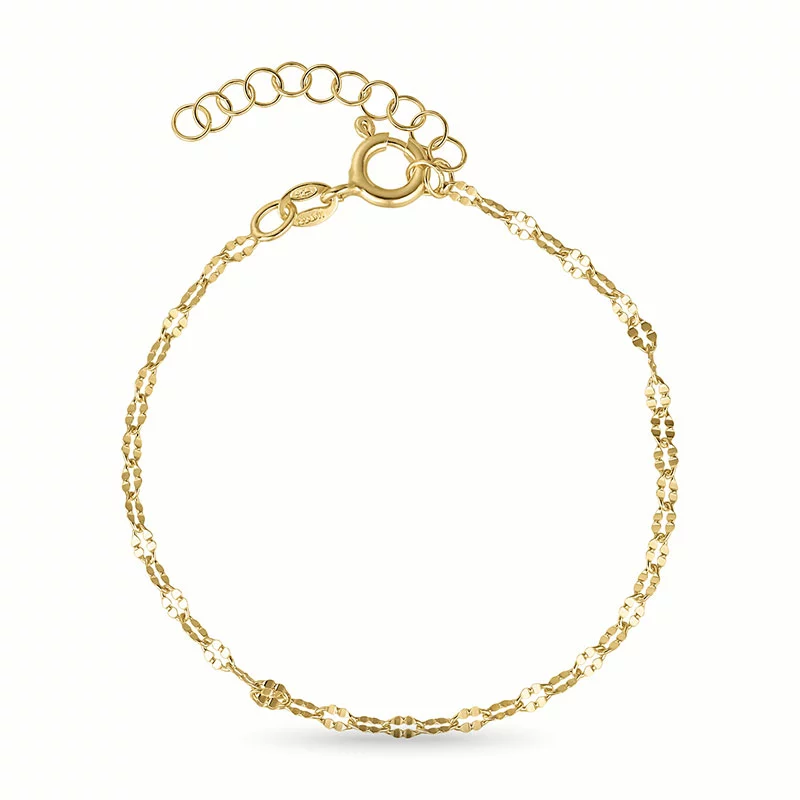 Armband aus vergoldetem Sterlingsilber x - Armbänder aus vergoldetem Silber – Breite Auswahl an Armbändern